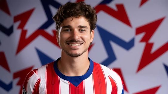 Julián Álvarez volvió a sonreír: las fotos del argentino con el Atlético de Madrid para la Champions League.&nbsp;