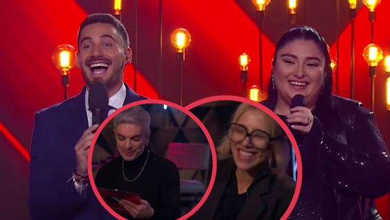 La reacción de Nico Occhiato al ver la broma que le prepararon los Miranda! en La Voz Argentina.