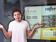 La curiosa promoción de café que se volvió viral en redes sociales.