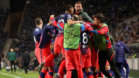 El equipo de Diego Simeone le ganó al Porto 3-1 con goles de Griezmann, Angelito Correa y Rodrigo De Paul / AP.