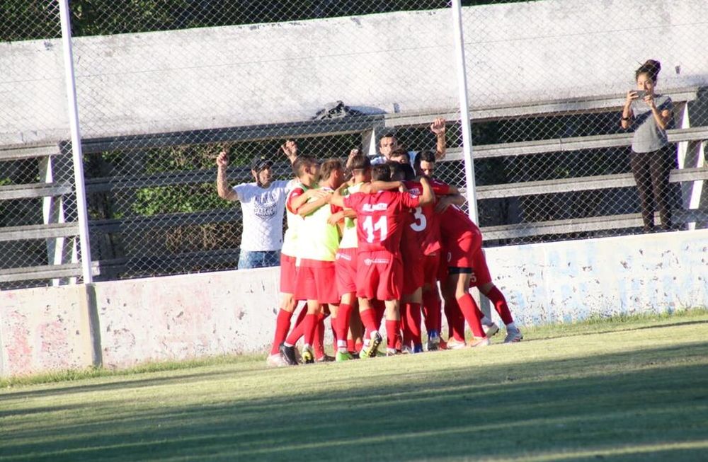 Con un gol de Jesús Vera, Atlético San Martín venció 1-0 a Quiroga en San Rafael y trepó a la cima de la zona 2 de la Región Cuyo del Torneo Regional Amateur 2021. / Gentileza.