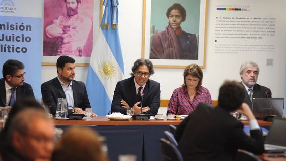 El exministro Germán Garavano declaró en la Comisión de Juicio Político de Diputados (Foto: Federico López Claro)