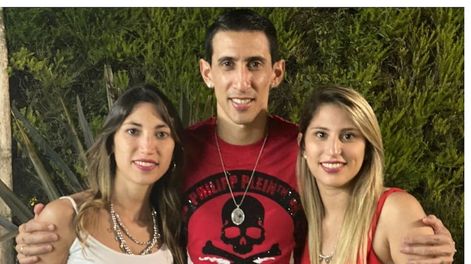 Los Andes | El jugador argentino tiene dos hermanas a las que apoya mucho.