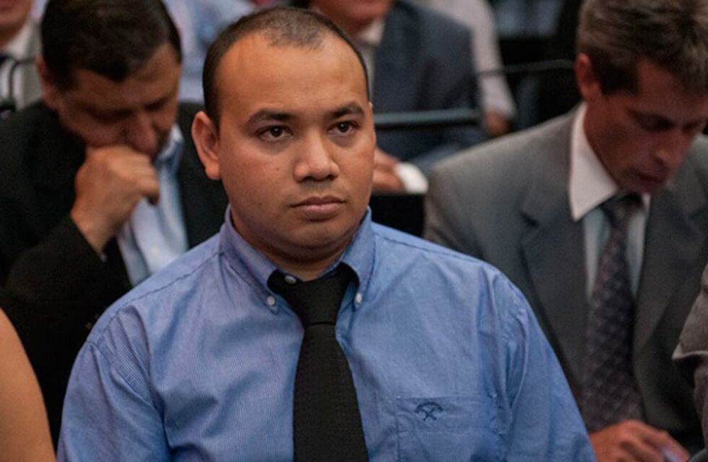 El maquinista Marcos Córdoba
