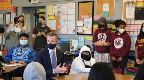 Los Andes | California planea agregar la vacuna anticovid como requisito para asistir a la escuela a partir del próximo otoño. Gentileza / www.nytimes.com