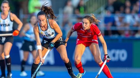Las Leonas empataron 2-2 con las belgas y cayeron en la definición por penales en el cierre de la serie jugada en Mendoza. (@MundoLeonas)