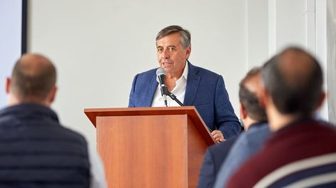 Los Andes | El Superintendente General de Irrigación, Sergio Marinelli.