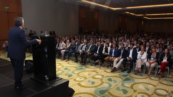 Más de 600 personas participaron de la primera jornada del Foro de Inversiones organizado por el Consejo Empresario Mendocino y el Gobierno provincial. Foto: Gentileza