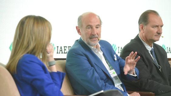 El ministro de Producción de la provincia, Rodolfo Vargas Arizu, en la 45° Convención de IAEF. Foto: Gentileza