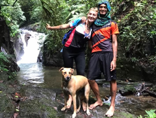 Vía Instagram (@bicicletas.livres), la familia comparte fotosy videos de los lugares por donde pasa su itinerario. | Foto: gentileza 