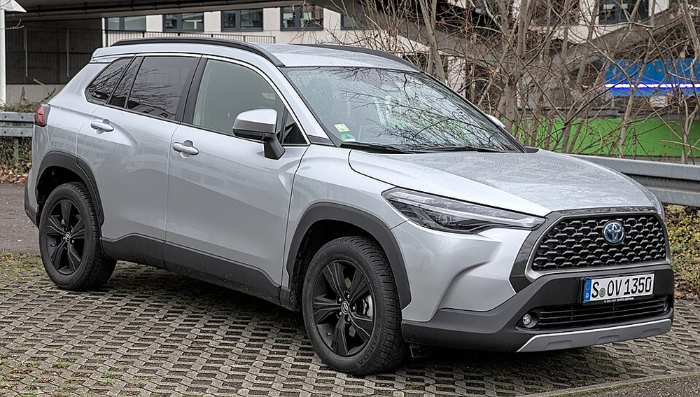 De Toyota Corolla Cross kost in Chili $ 14.000 minder.
