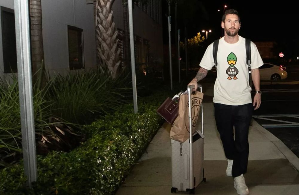 Lionel Messi ya está en Miami junto a la selección argentina. (@Argentina)