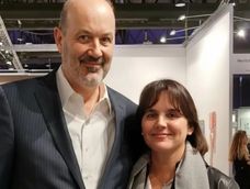 Federico Sturzenegger junto a su esposa Maria Rouillet.
