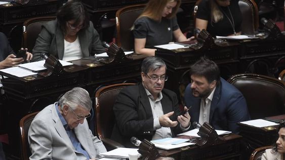 El jefe del bloque oficialista, Germán Martínez, quiere ampliar la sesión pedida por Hacemos Coalición Federal (Foto: Federico López Claro)