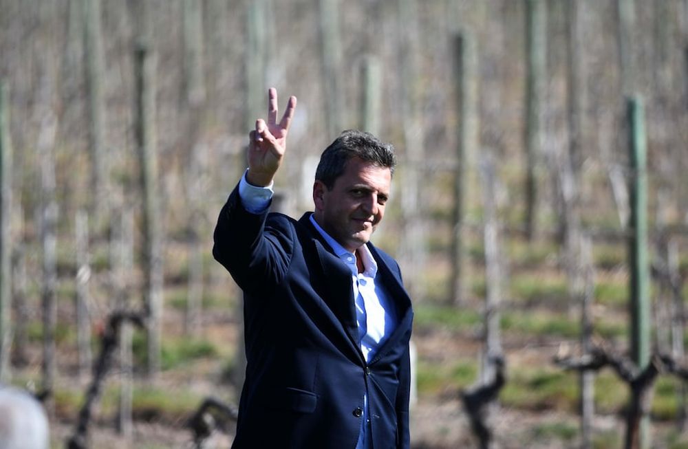 El diputado Sergio Massa - Marcelo Rolland / Los Andes
