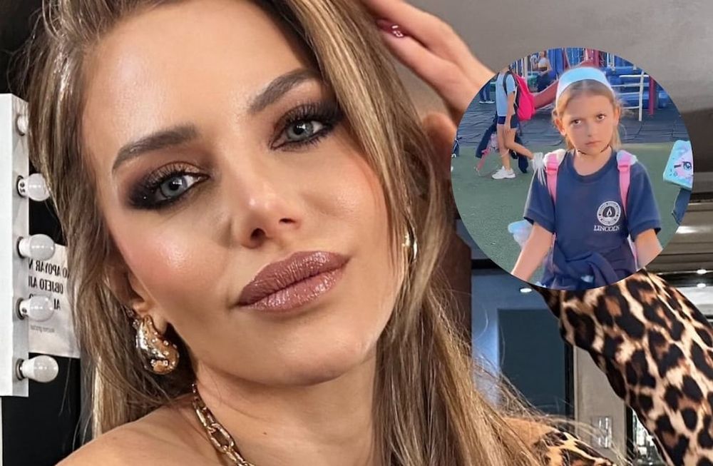 El increíble cambio de look de Evangelina Anderson. Gentileza Instagram.