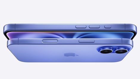 Los nuevos iPhone 16.