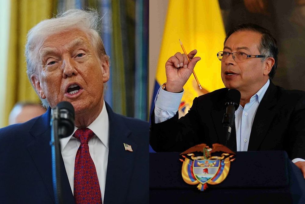 Donald Trump vs. Gustavo Petro