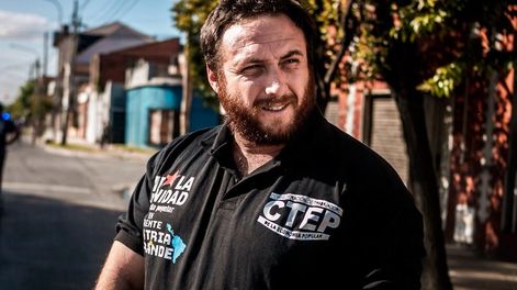 Los Andes | Es Federico Fagioli, integrante del bloque del Frente de Todos. En 2014 participó de la usurpación de terrenos, donde vive actualmente con su pareja y su hijo.