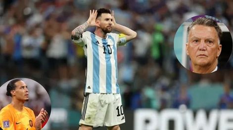 Luego del ataque de Van Gaal contra la Selección Argentina, Virgil Van Dijk defendió a Messi: “No lo comparto”.