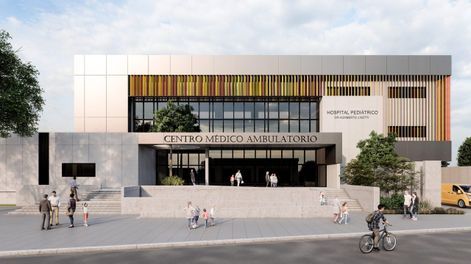 Se estima que la construcción del nuevo Centro Ambulatorio del Hospital Notti tardará 18 meses.