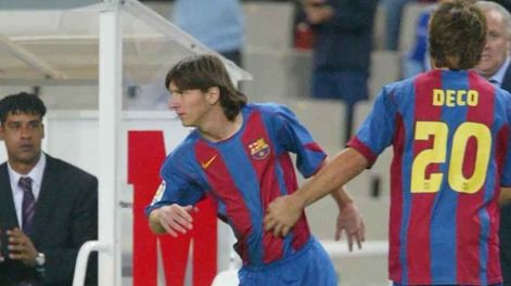 Los Andes | A 20 años del debut de Lionel Messi en el Barcelona.