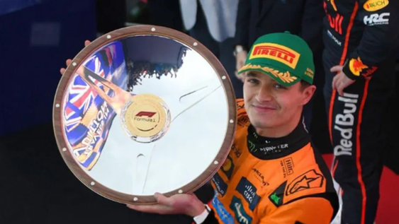 Lando Norris se quedó con el GP de Australia