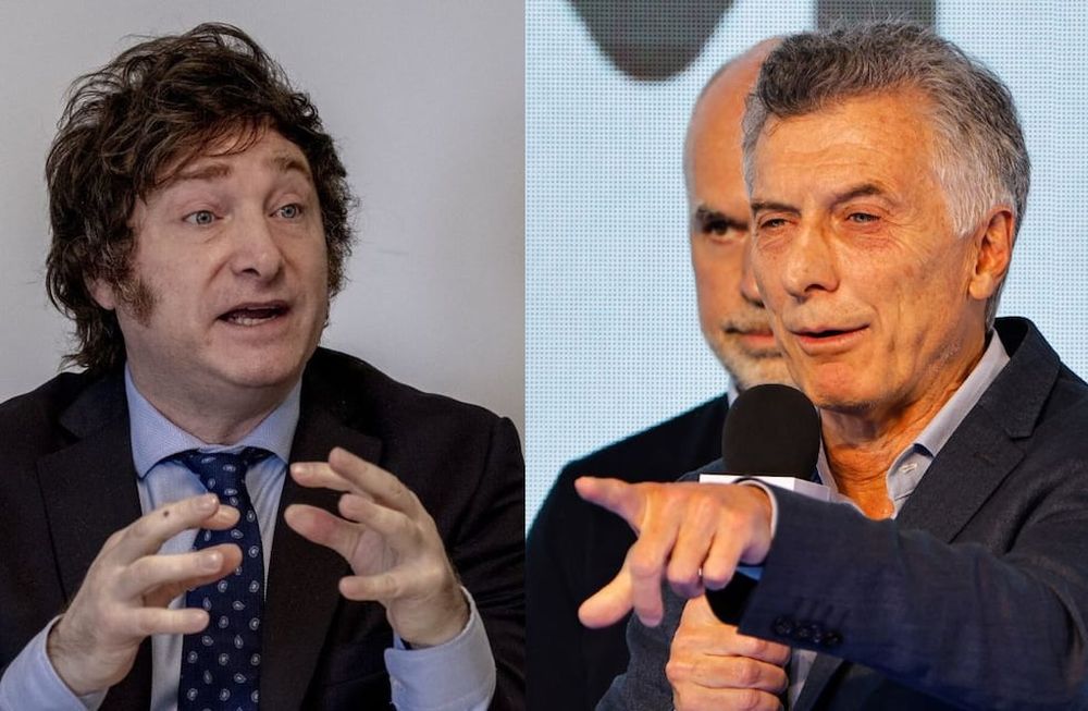 El expresidente y el presidente electo se reunieron el lunes en el Hotel Alvear.