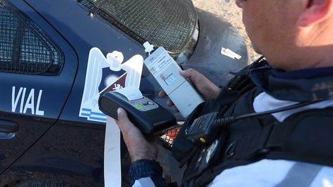 Los Andes | Control de alcoholemia a conductores en Mendoza. Imagen archivo
