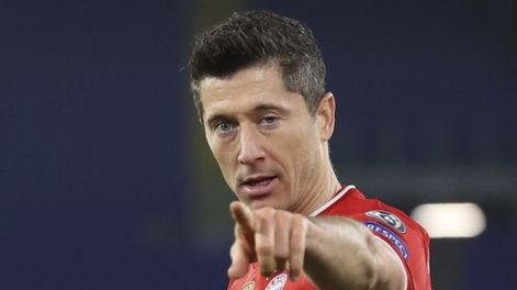 Lewandowski, abrió el camino de la goleada del Bayern en Roma ante Lazio/  Foto: @FCBayern.