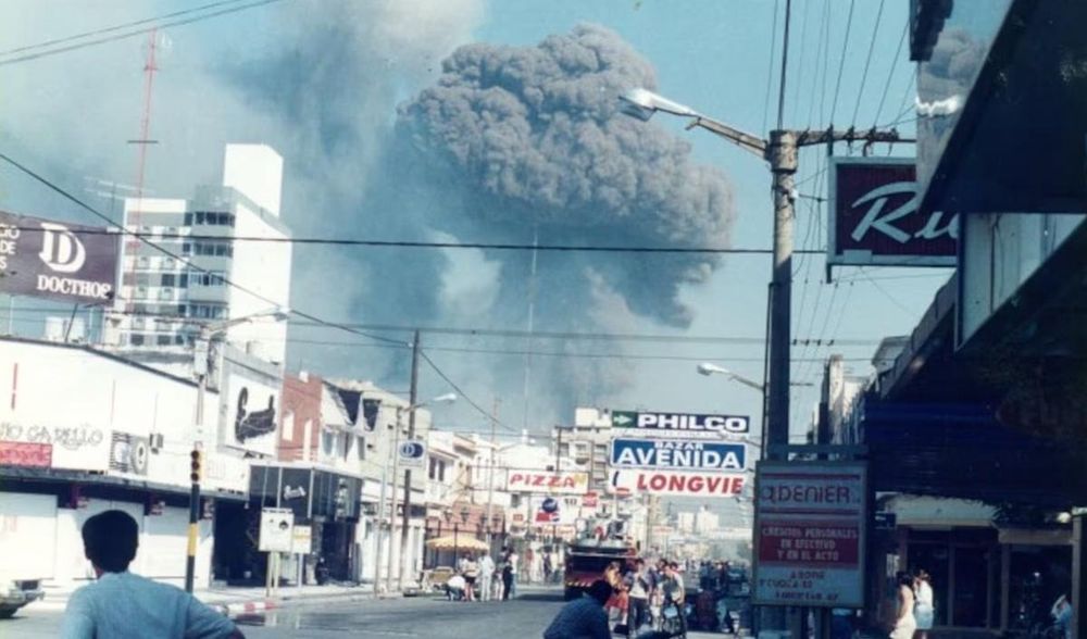Se cumplen 30 años de la explosión en Río Tercero: las imágenes de la mañana del horror.