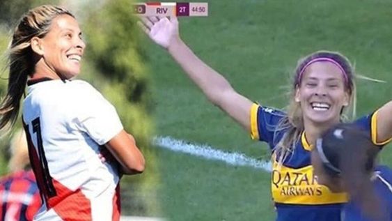 De festejar en modo oso a convertirle tres goles a River en el superclásico femenino