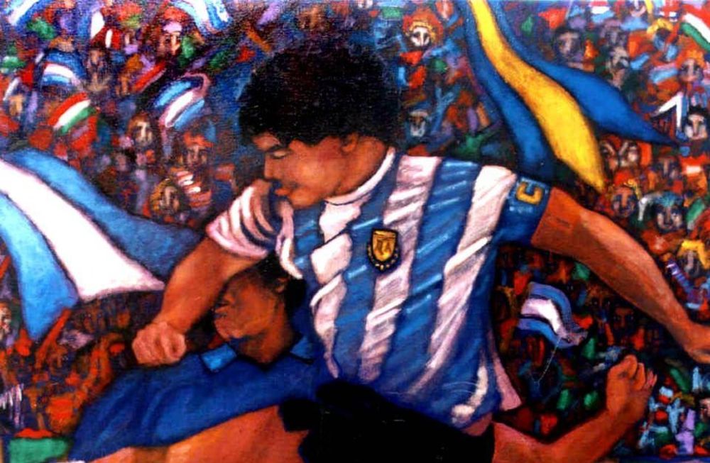 Diego, el diez: un puño, una zurda