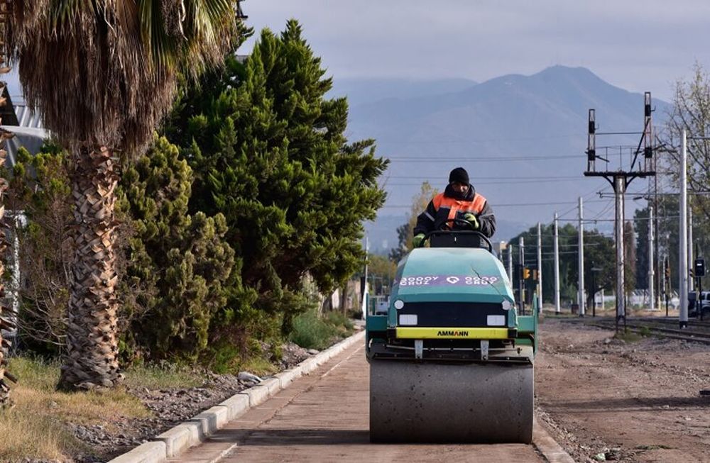 Avanzan las obras que mejorarán la conexión entre Godoy Cruz y Guaymallén