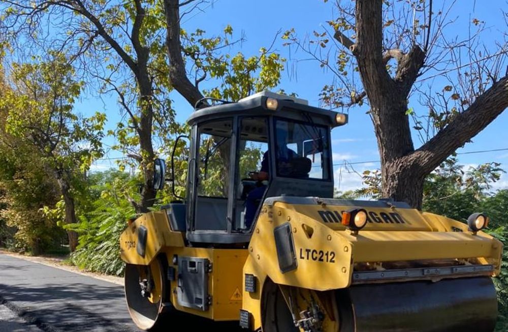 Vialidad Mendoza asfalta nuevas rutas y calles de San Carlos