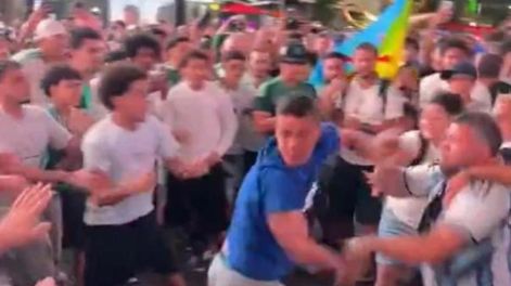 Los Andes | Pelea entre argentinos y argelinos en Times Square