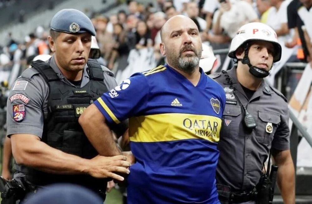 El hincha de Boca detenido en Brasil por gestos racistas vive en General Alvear