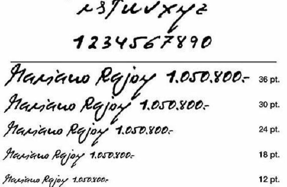 Corrupt Script, la tipografía del escándalo