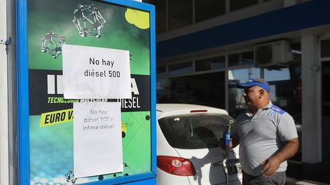 Falta de combustibles/ Foto: José Gutierrez / Los Andes