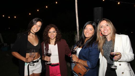 Aldi Ortubia, Marilú Boreiro, Luciana Vilches y Nadia Giuliani.