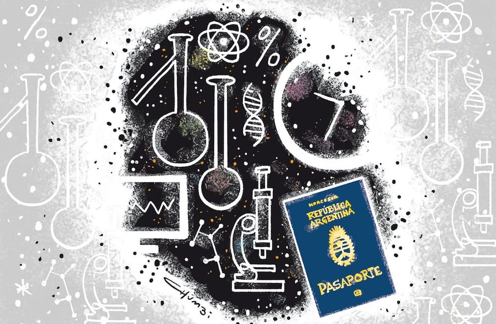 Científicos jóvenes buscan horizontes en otros países por la complicada situación de la ciencia argentina.