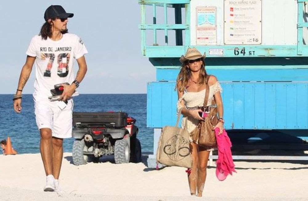 Karina Jelinek, de paseo con su nuevo novio