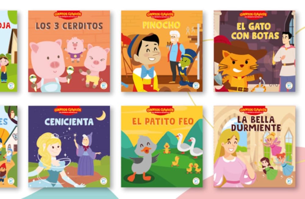 Esta Navidad, el combo de cuentos clásicos no puede faltar en tu arbolito