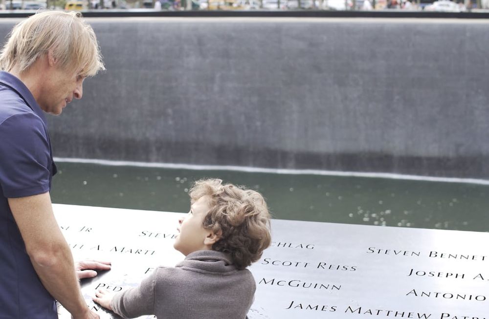 Estuvo a metros de las Torres Gemelas el 11-S y volvió 18 años después junto a su hijo para revivir el atentado. Foto: Gentileza David English