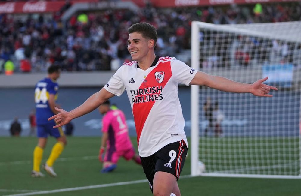 Julian Alvarez, la máxima figura de River en este 2021. / Gentileza.