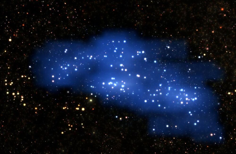 Descubren desde el telescopio en Chile un gigante cósmico en su primera juventud