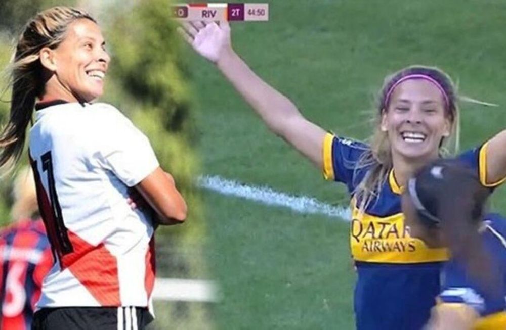 De festejar en modo oso a convertirle tres goles a River en el superclásico femenino