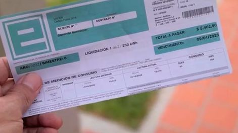 Estarán incluidos todos los usuarios residenciales de Epec y de las cooperativas eléctricas. Gentileza: TN.