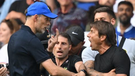 La pelea entre Conte y Tuchel por Premier League