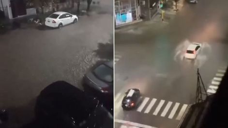 Otra tormenta en Bahía Blanca.